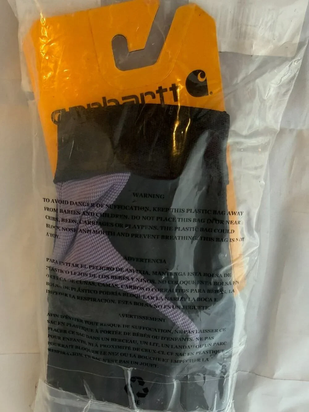 Carhartt  Women's High Dexterity Dex ll Secure Cuff Glove  Size Large, Black NWT